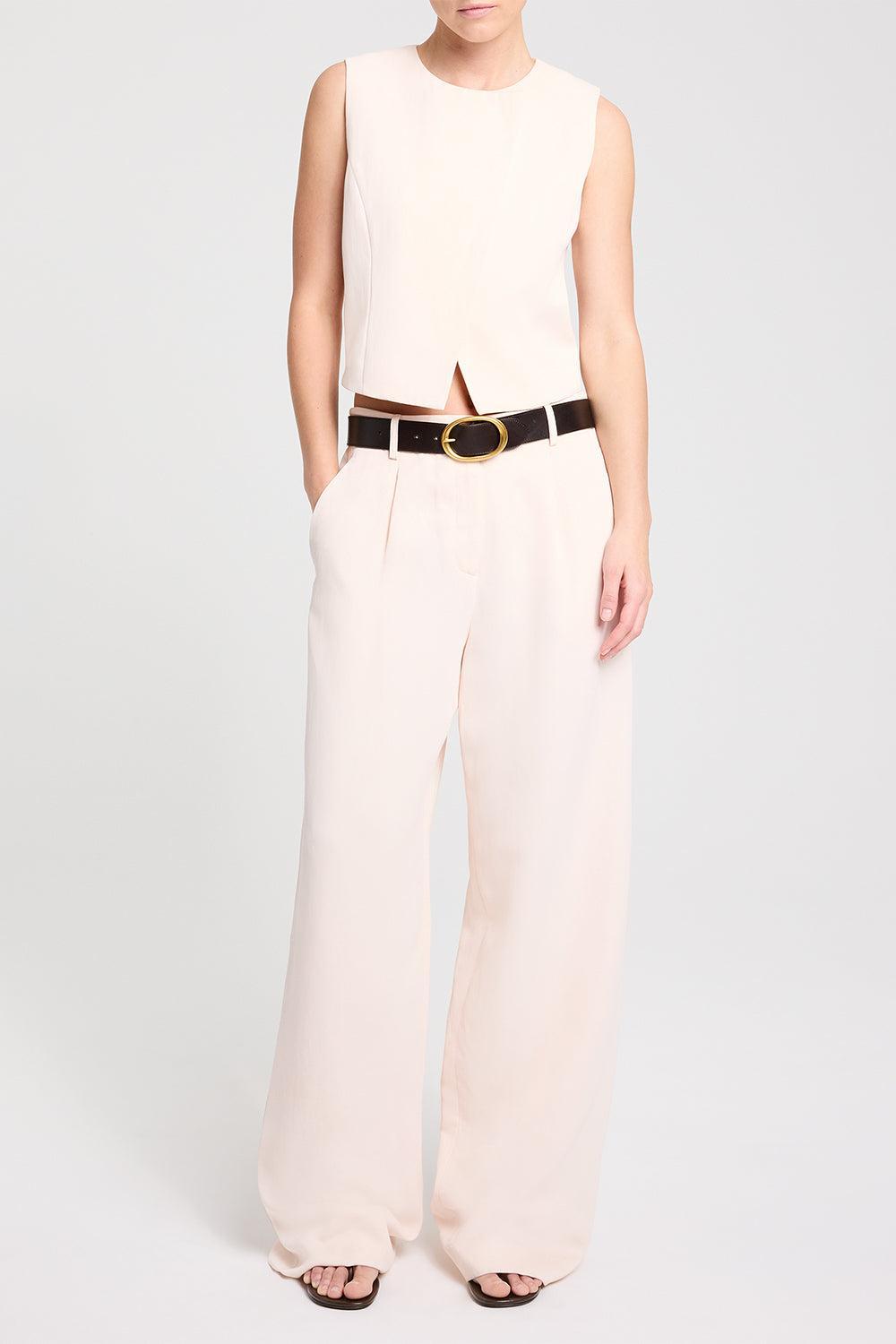 High Neck Vest-CREAM-XS-CLOTHINGTOPBLOUSE-TWP
