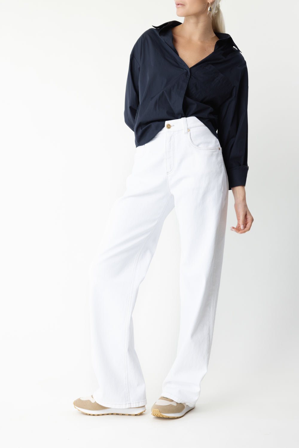 TWP-Run Don't Walk Blouse-