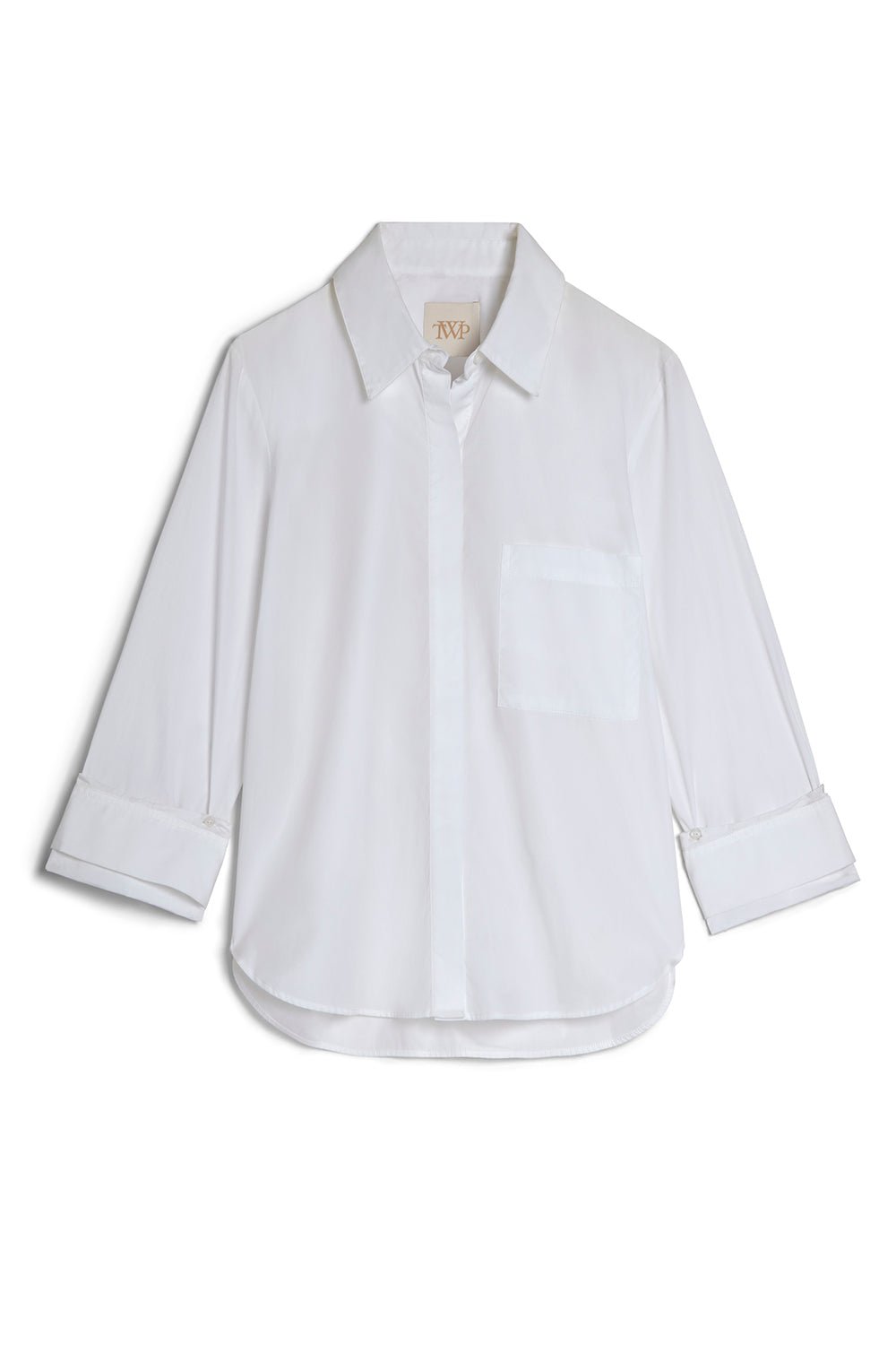 TWP-Boyfriend Shirt - White-