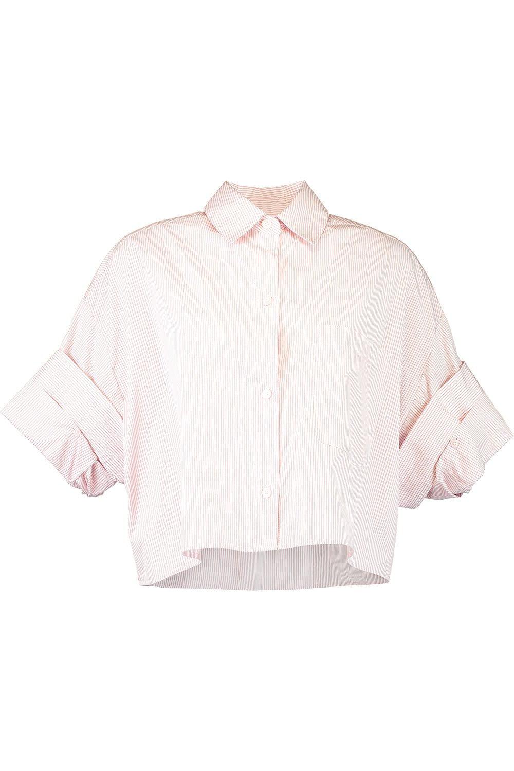 TWP-Next Ex Shirt - Pink Stripe-