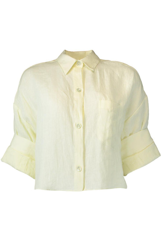 Next Ex Top - Yellow-YELLOW-M/L-CLOTHINGTOPBLOUSE-TWP