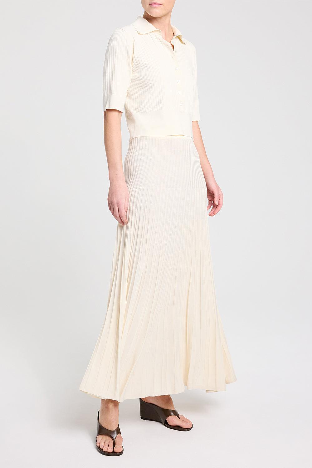 Short Sleeve Top-CREAM-XS-CLOTHINGTOPKNITS-TWP