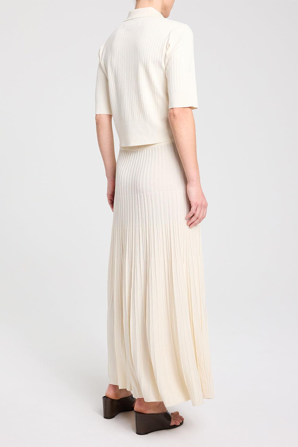 Short Sleeve Top-CREAM-XS-CLOTHINGTOPKNITS-TWP