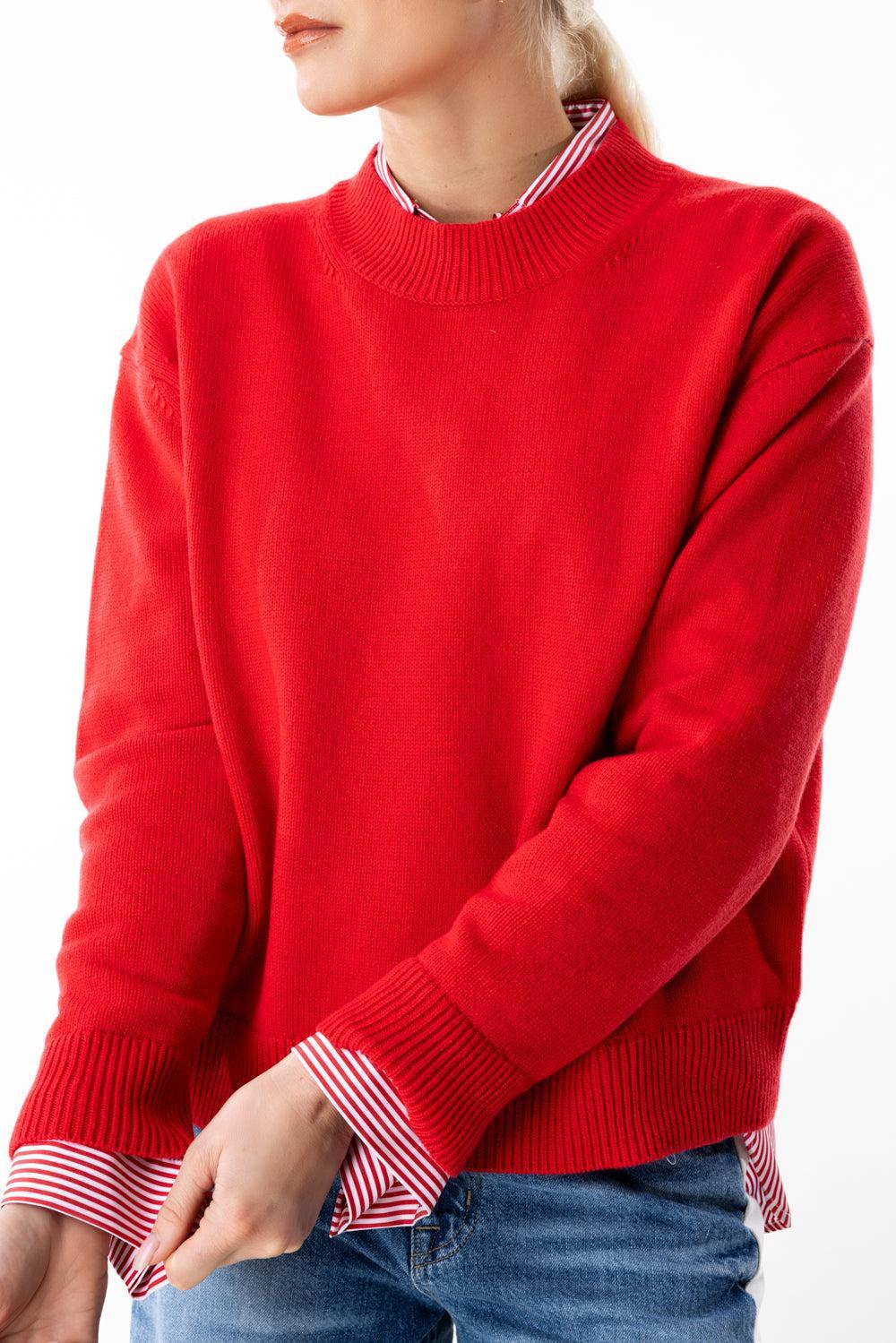 Boy Crewneck - Tomato-TOMATO-XS-CLOTHINGTOPKNITS-TWP