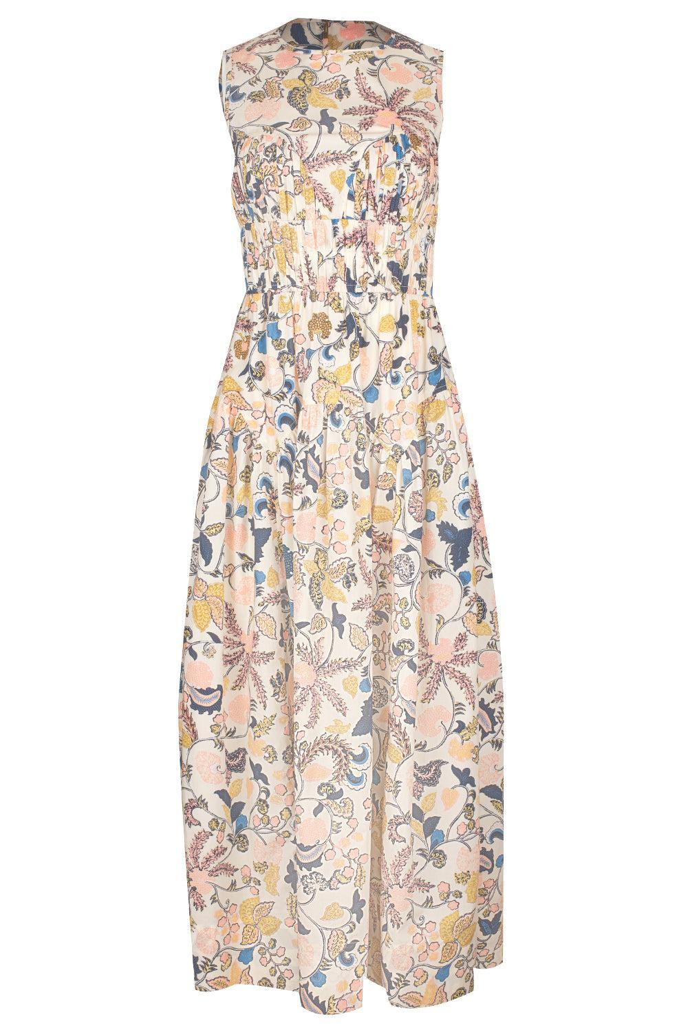 Elenora Dress-MAGNOLIA-2-CLOTHINGDRESSCASUAL-ULLA JOHNSON