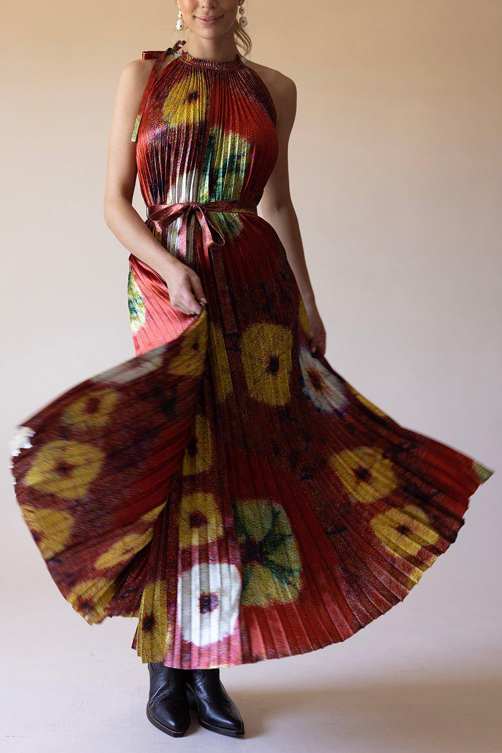 ULLA JOHNSON-Amiko Dress - Medallion-