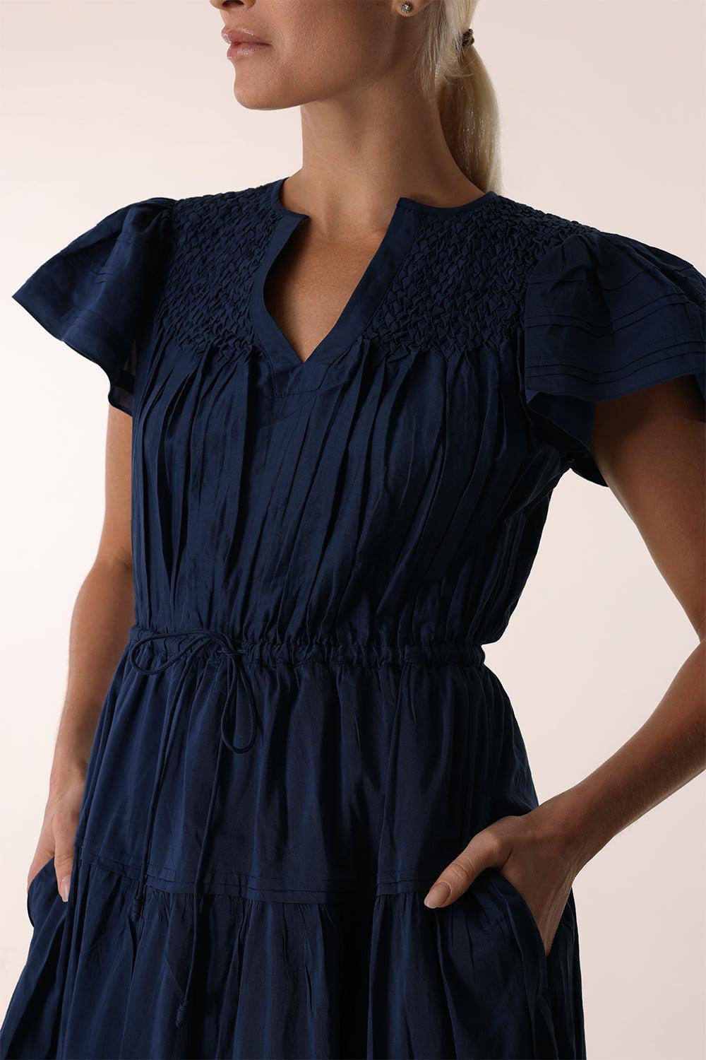Marika Dress-MIDNIGHT-2-CLOTHINGDRESSCASUAL-ULLA JOHNSON