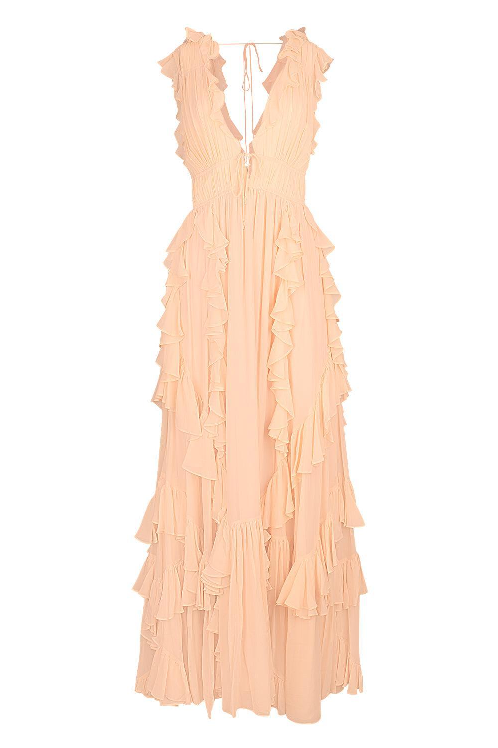 Florella Gown-PEONY-2-CLOTHINGDRESSGOWN-ULLA JOHNSON