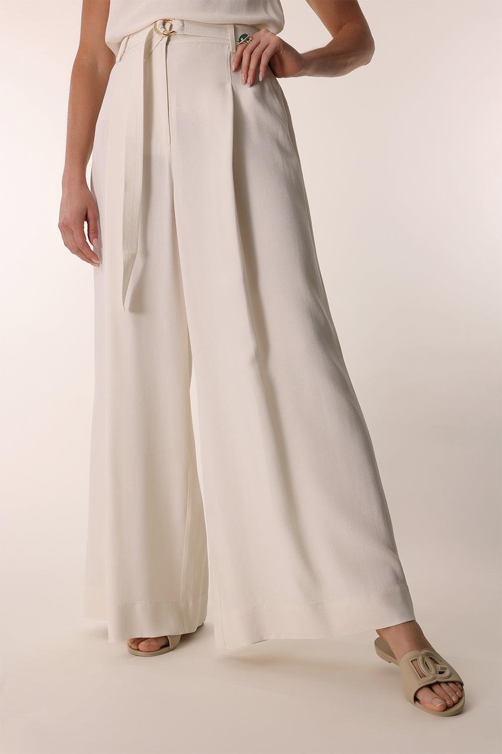 Lydia Pant-PRISTINE-6-CLOTHINGPANTWIDE LEG-ULLA JOHNSON