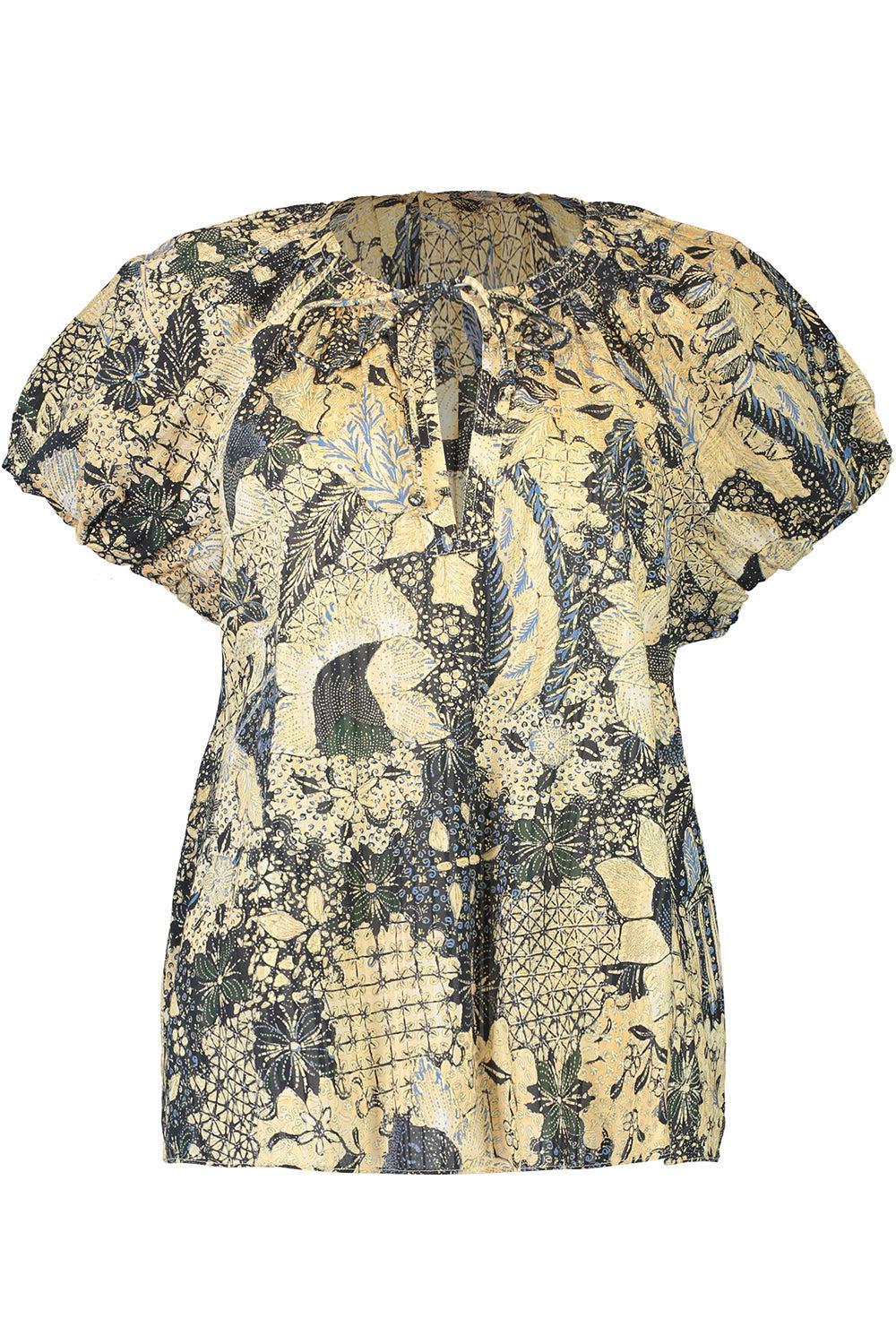Issa Top-BELLFLWR-0-CLOTHINGTOPBLOUSE-ULLA JOHNSON