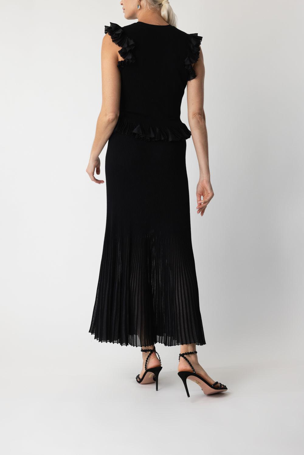ULLA JOHNSON-Leila Top - Black-