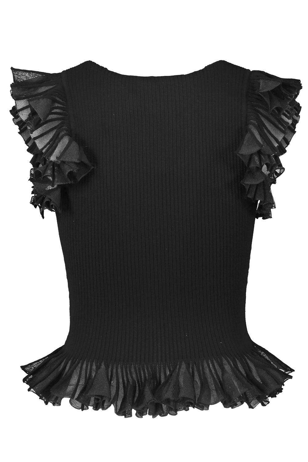 ULLA JOHNSON-Leila Top - Black-
