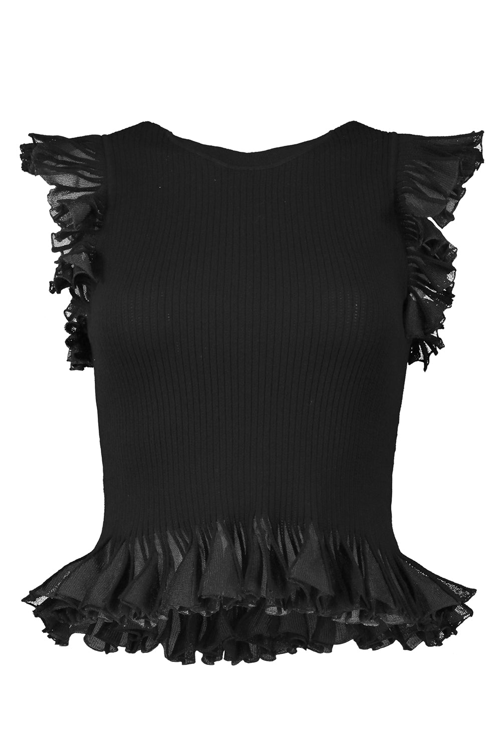 ULLA JOHNSON-Leila Top - Black-