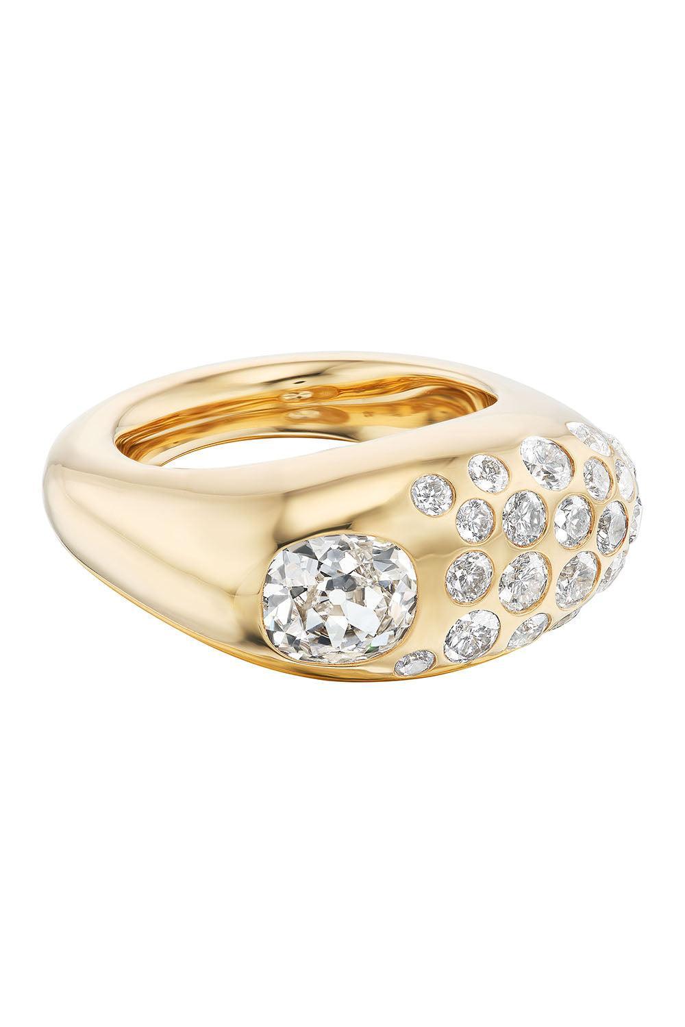 Diamond Dowry Ring-YELLOW GOLD-7-JEWELRYFINE JEWELRING-UNIFORM OBJECT