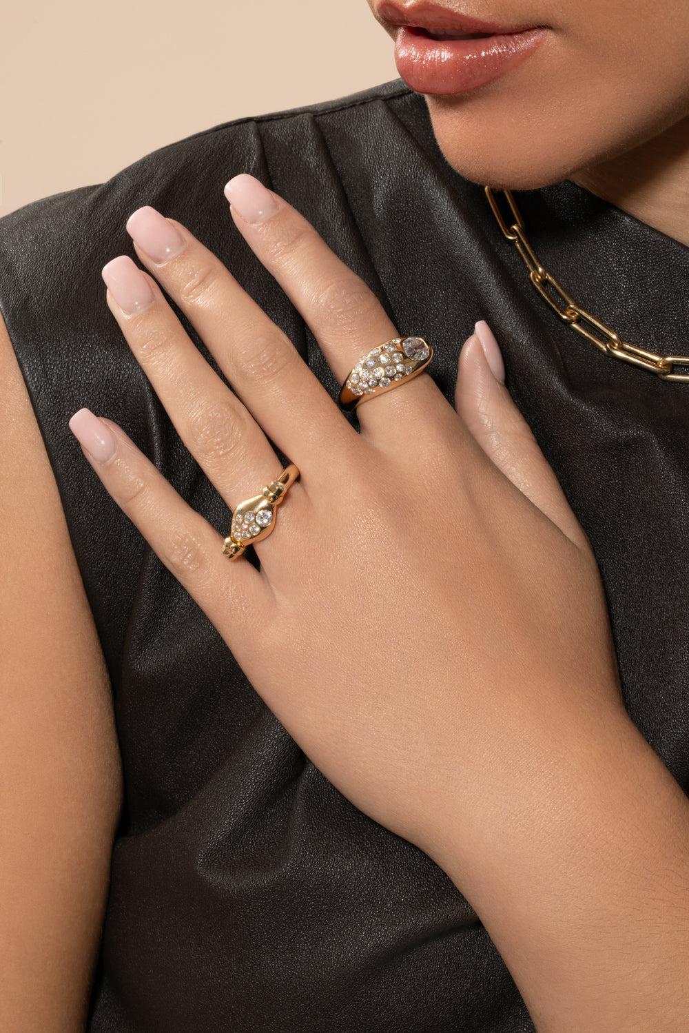 Diamond Machina Swivel Ring-YELLOW GOLD-7-JEWELRYFINE JEWELRING-UNIFORM OBJECT