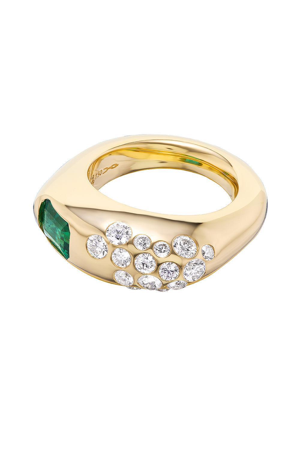 Emerald Dowry Ring-YELLOW GOLD-7-JEWELRYFINE JEWELRING-UNIFORM OBJECT