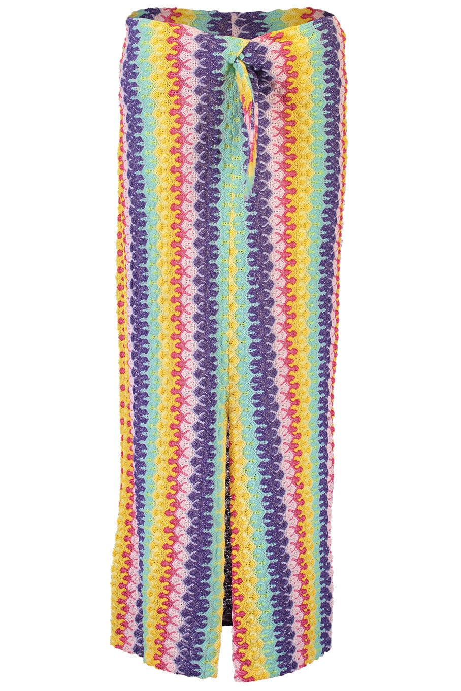 VALERIE KHALFON-Cefalu Crochet Sarong Skirt-