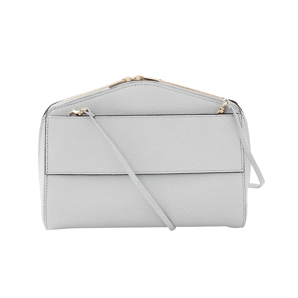 VALEXTRA-Casa Shoulder Bag-LT GREY