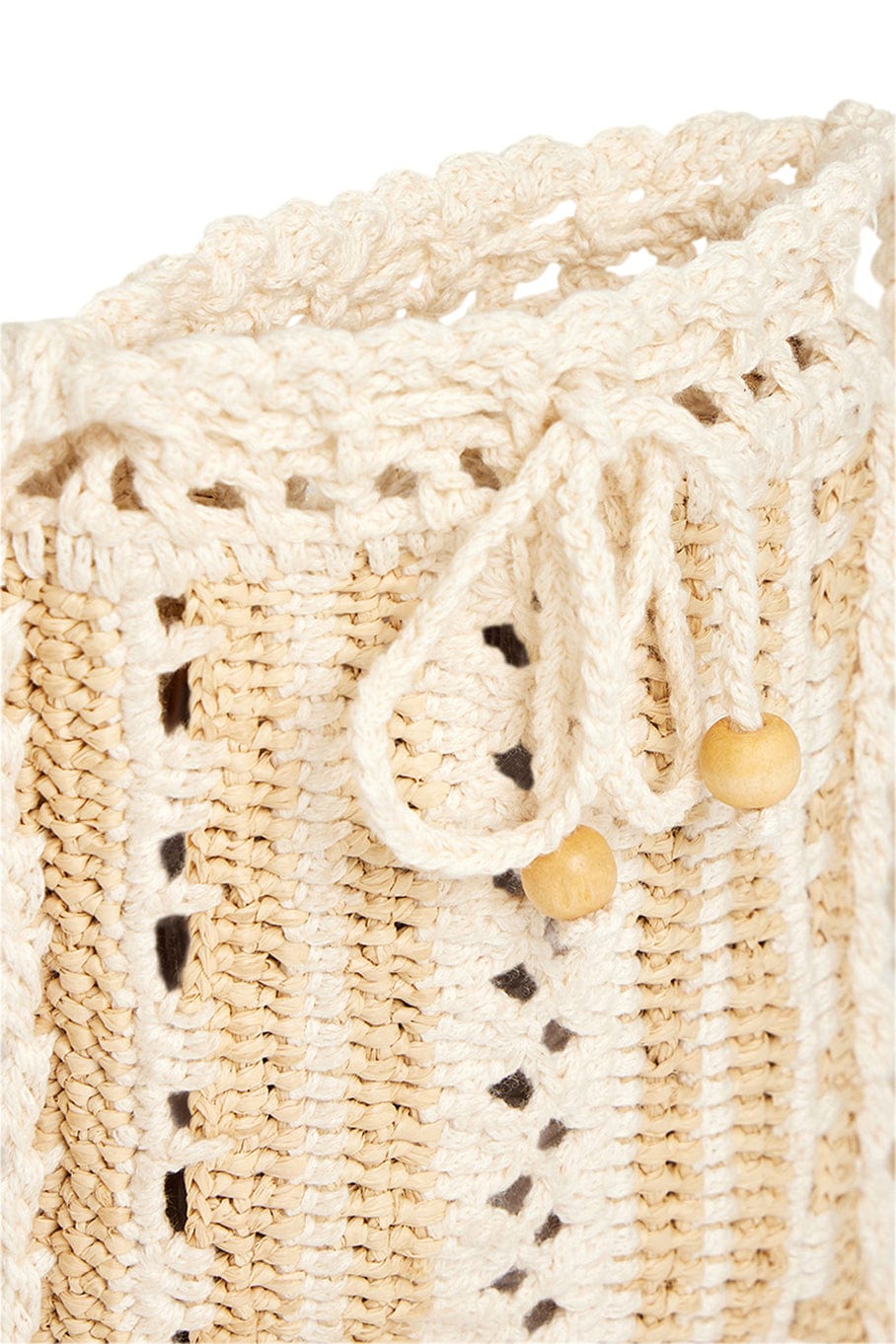 VANESSA BRUNO-Macrame Phone Case-ECRU