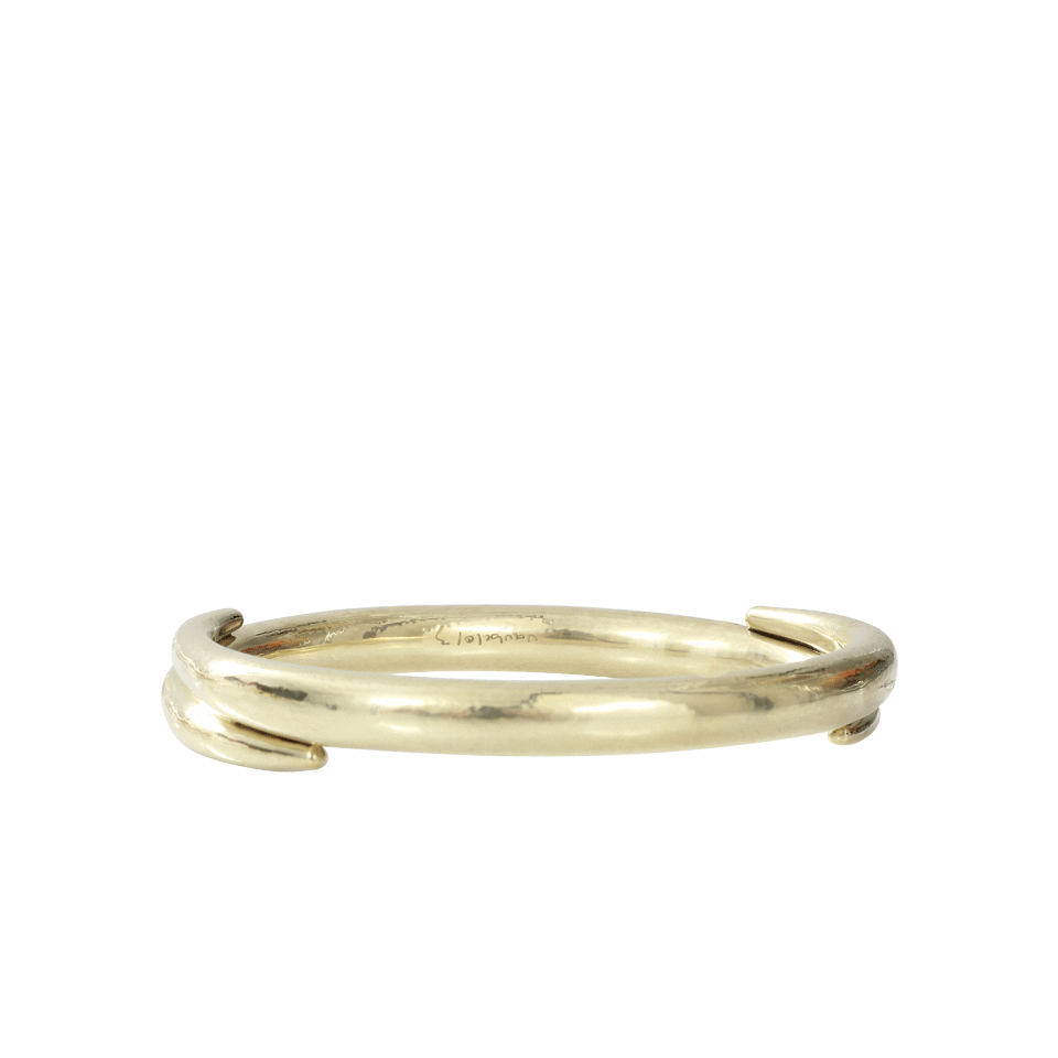 VAUBEL-Connected Half Circle Bangle-GOLD