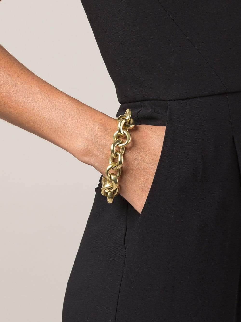 VAUBEL-Link Chain Bracelet-GOLD