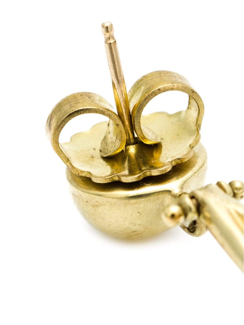 VAUBEL-Open Wire Drop Earrings-GRN/GOLD