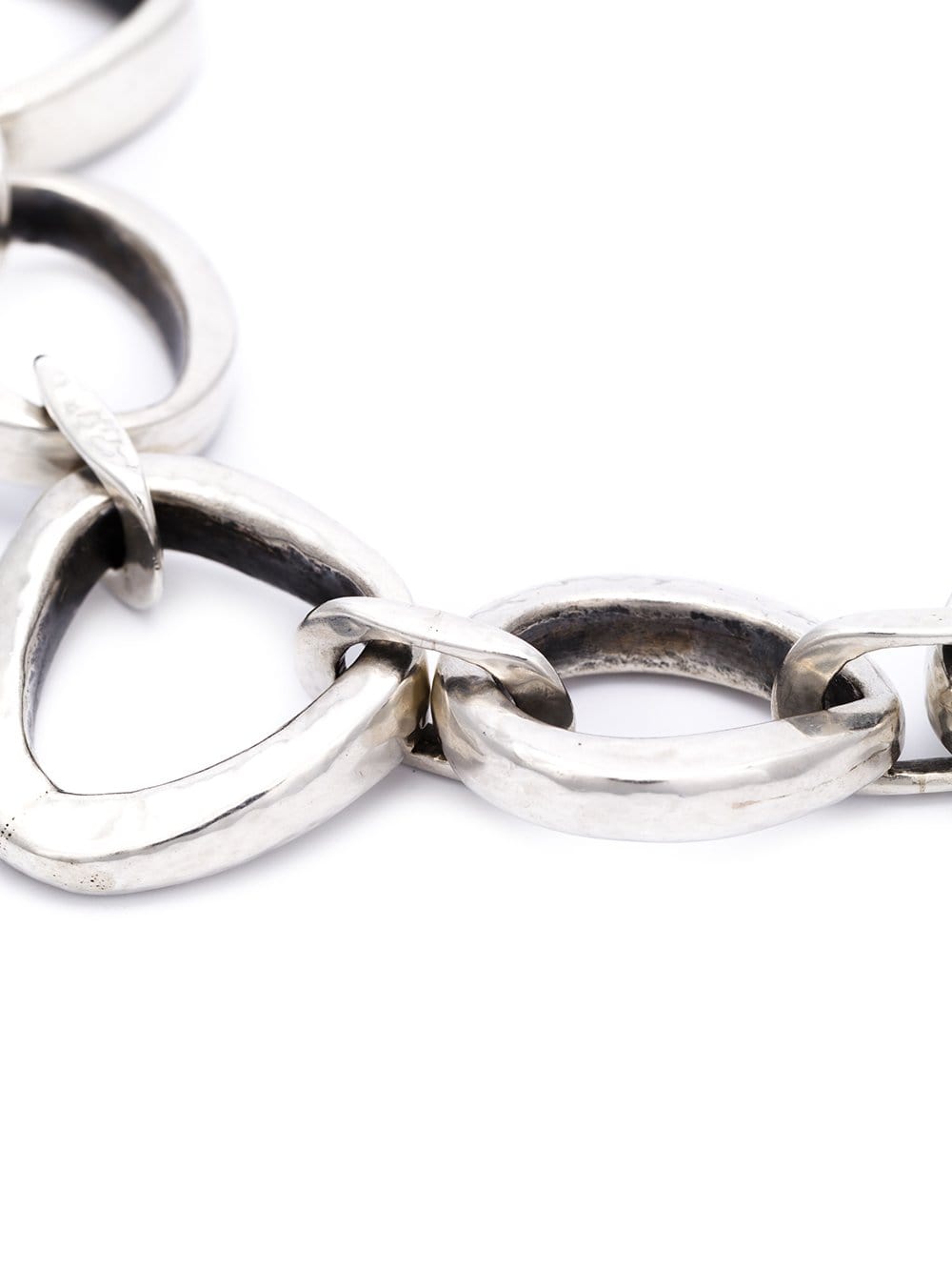VAUBEL-Linked Ring Necklace-SILVER