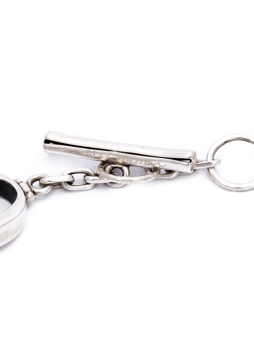 VAUBEL-Linked Ring Necklace-SILVER