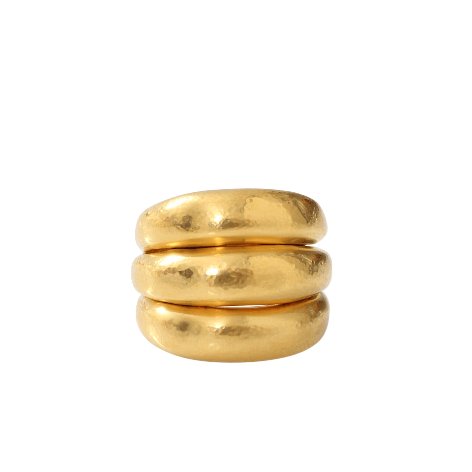 VAUBEL-Triple Band Ring-GOLD