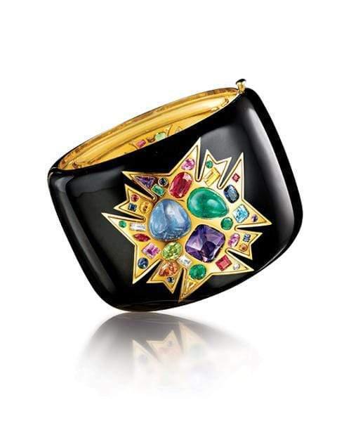 VERDURA-The Theodora Cuff-YELLOW GOLD