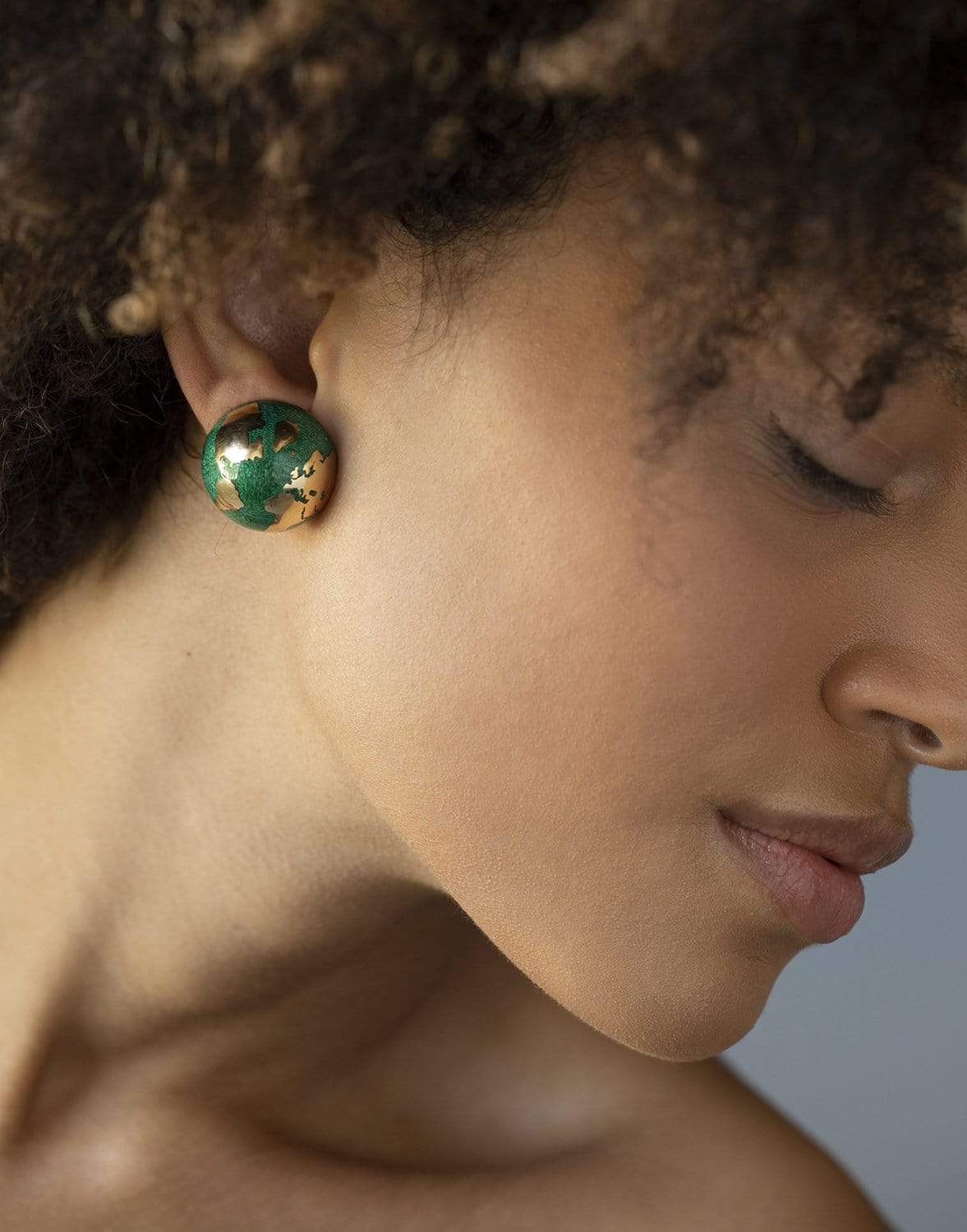 VERDURA-Large Day and Night Earrings-YELLOW GOLD