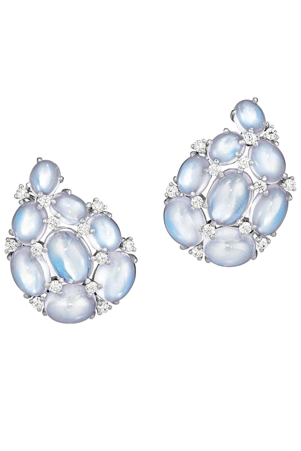 VERDURA-Paisley Ear Clips-YELLOW GOLD
