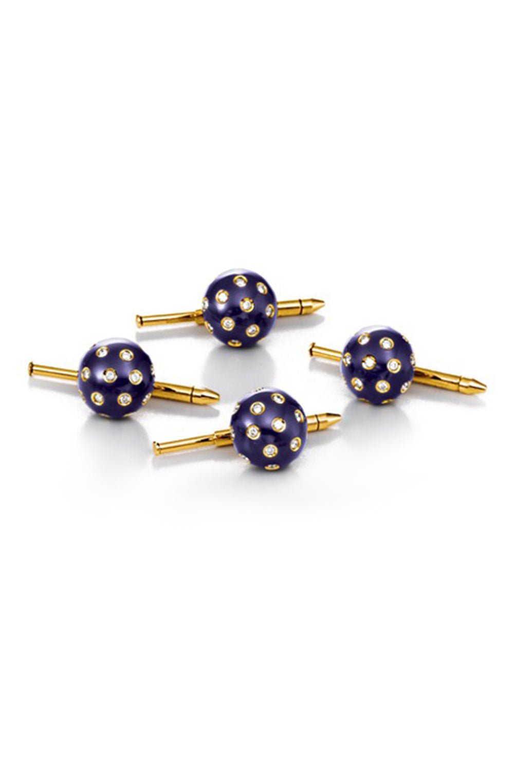 VERDURA-Night And Day Shirt Studs-YELLOW GOLD