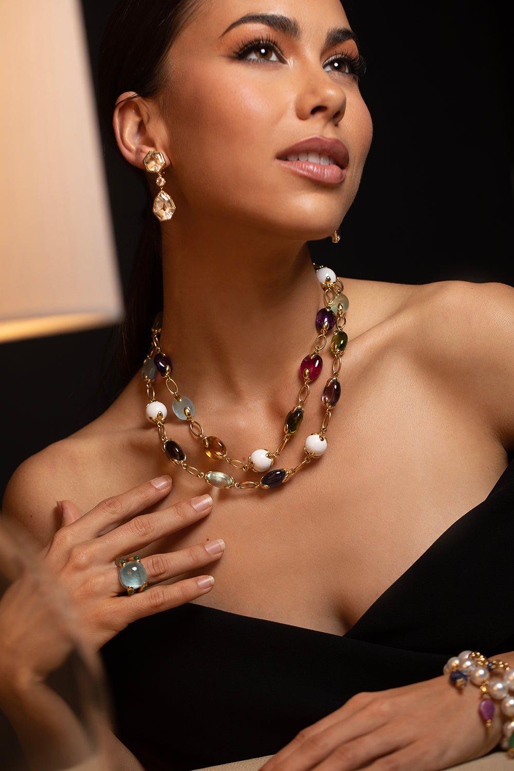 VERDURA-Fluco Necklace-YELLOW GOLD