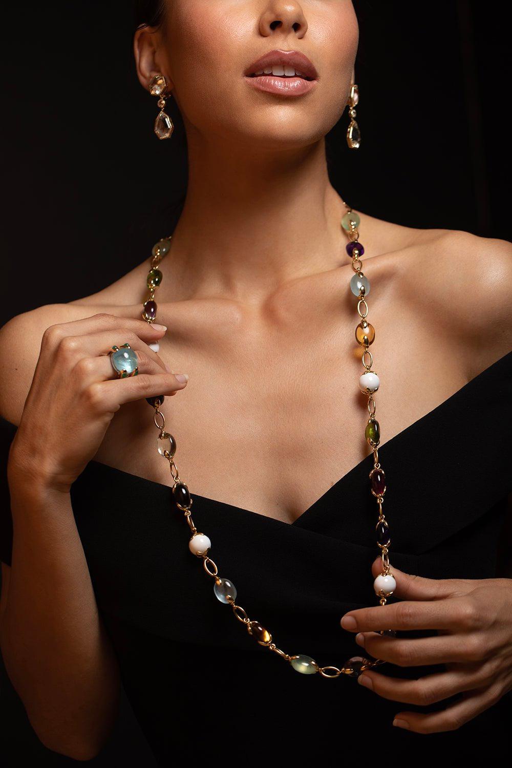 VERDURA-Fluco Necklace-YELLOW GOLD