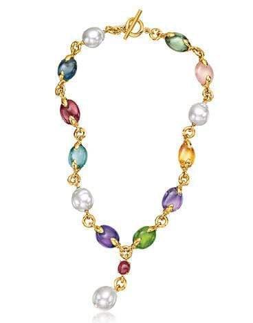 VERDURA-Fulco Y Necklace-YELLOW GOLD