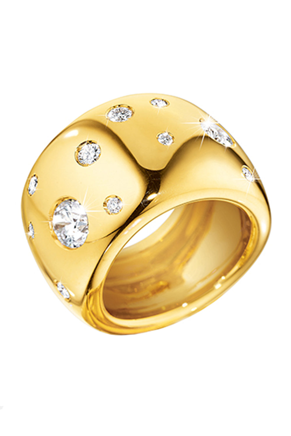 Diamond Constellation Band Ring-YELLOW GOLD-6-JEWELRYFINE JEWELRING-VERDURA