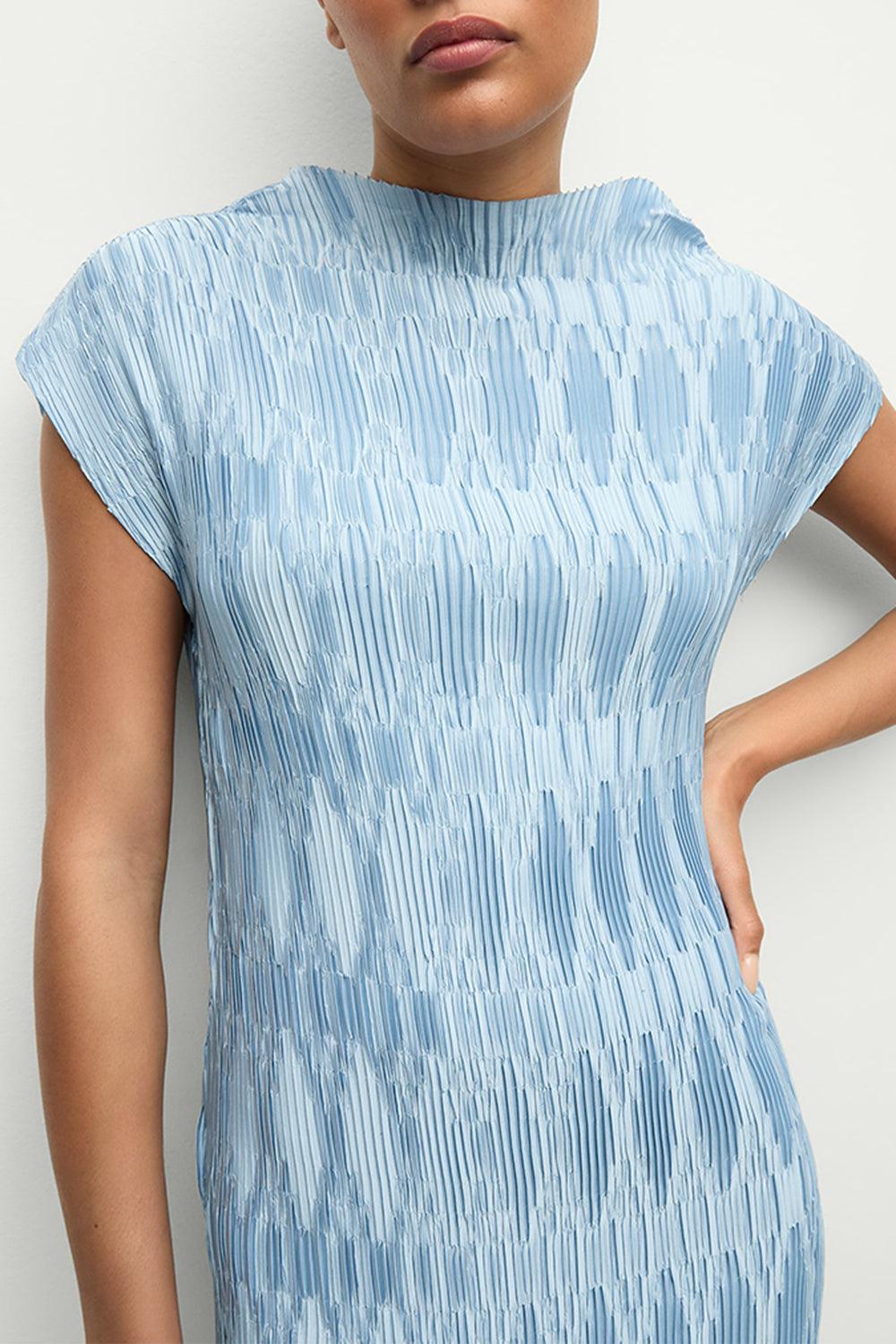 GRAMERCY DRESS-BLUE SKY-XS-CLOTHINGDRESSCASUAL-VERONICA BEARD