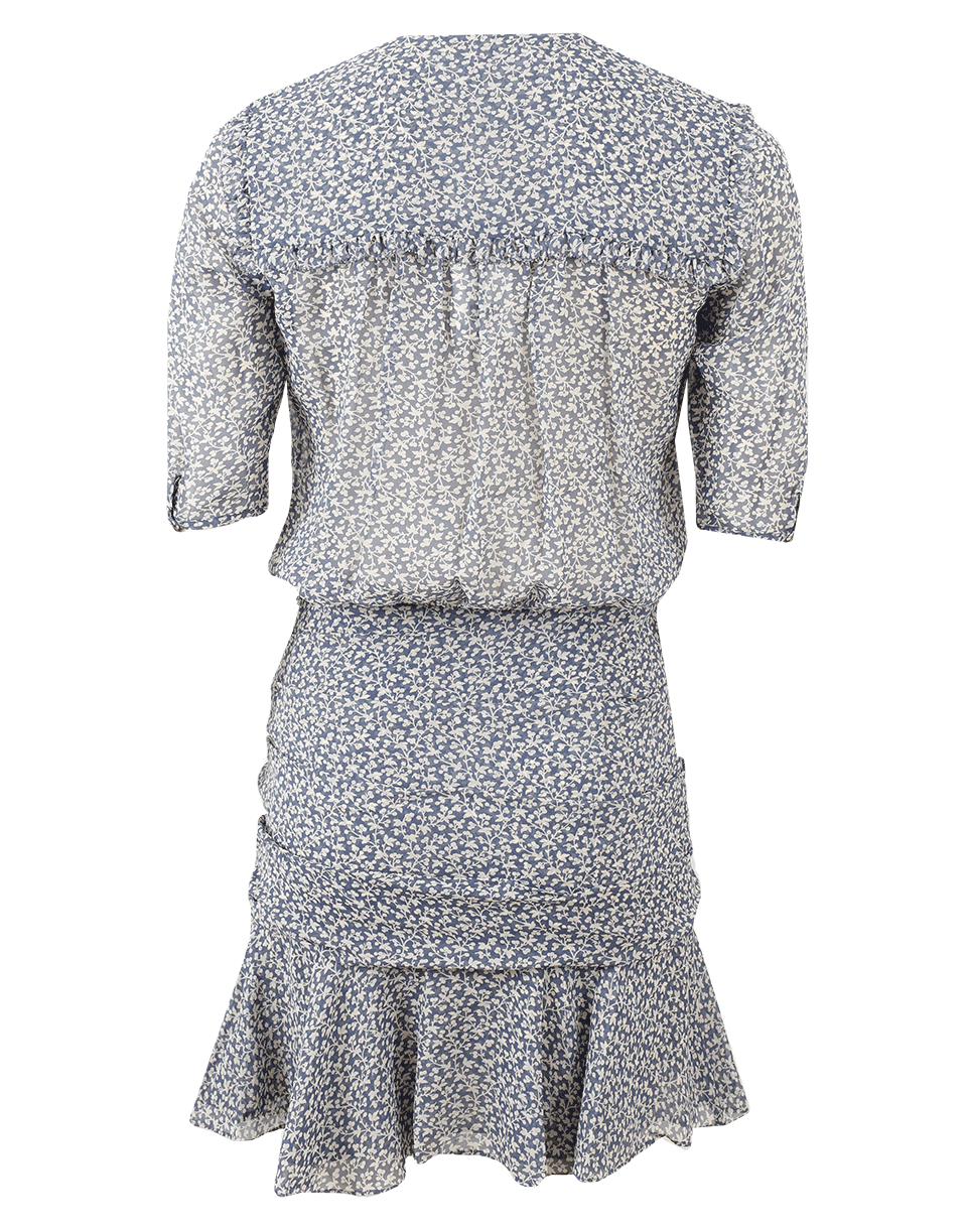 VERONICA BEARD-Dakota Flounce Dress-