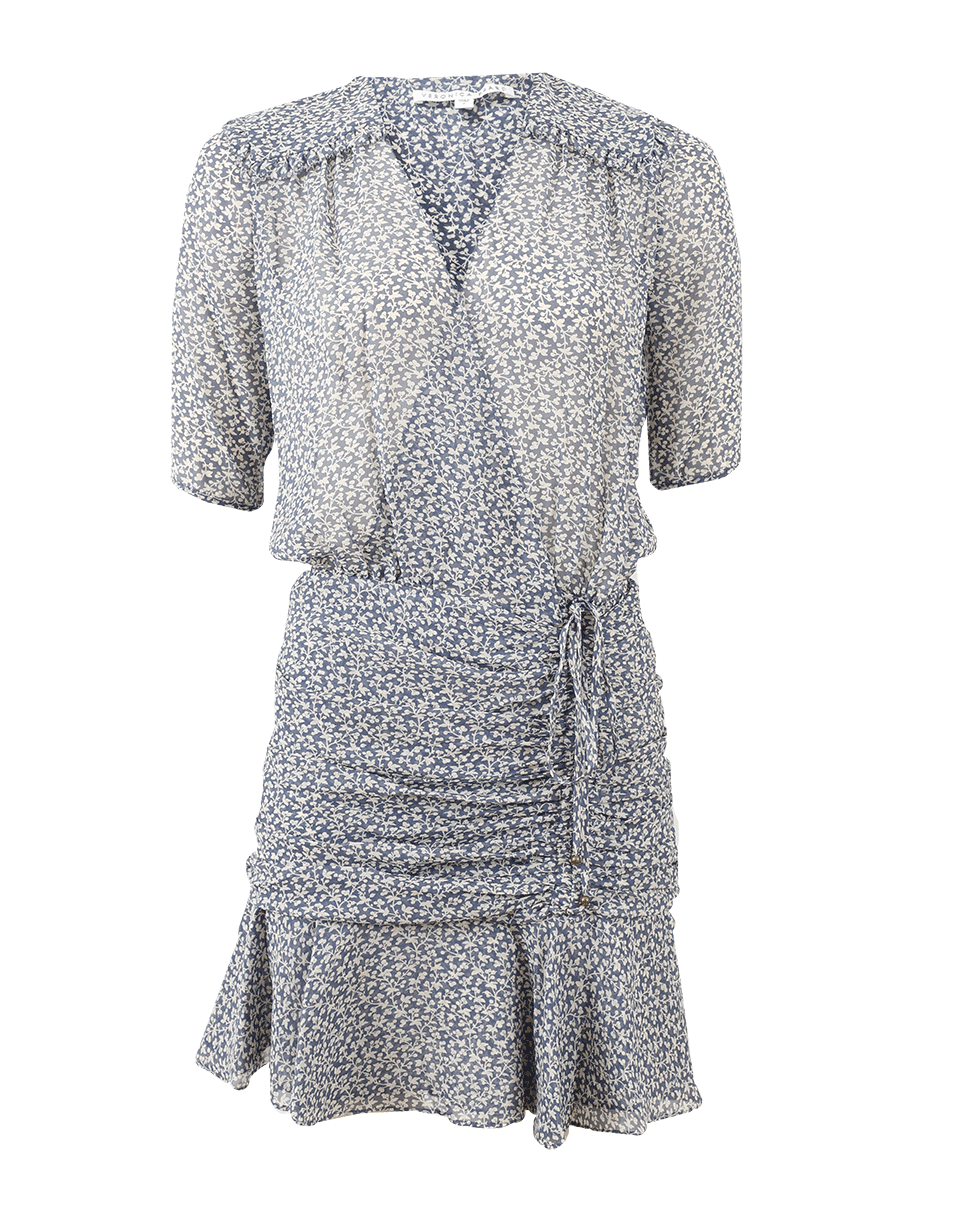 VERONICA BEARD-Dakota Flounce Dress-
