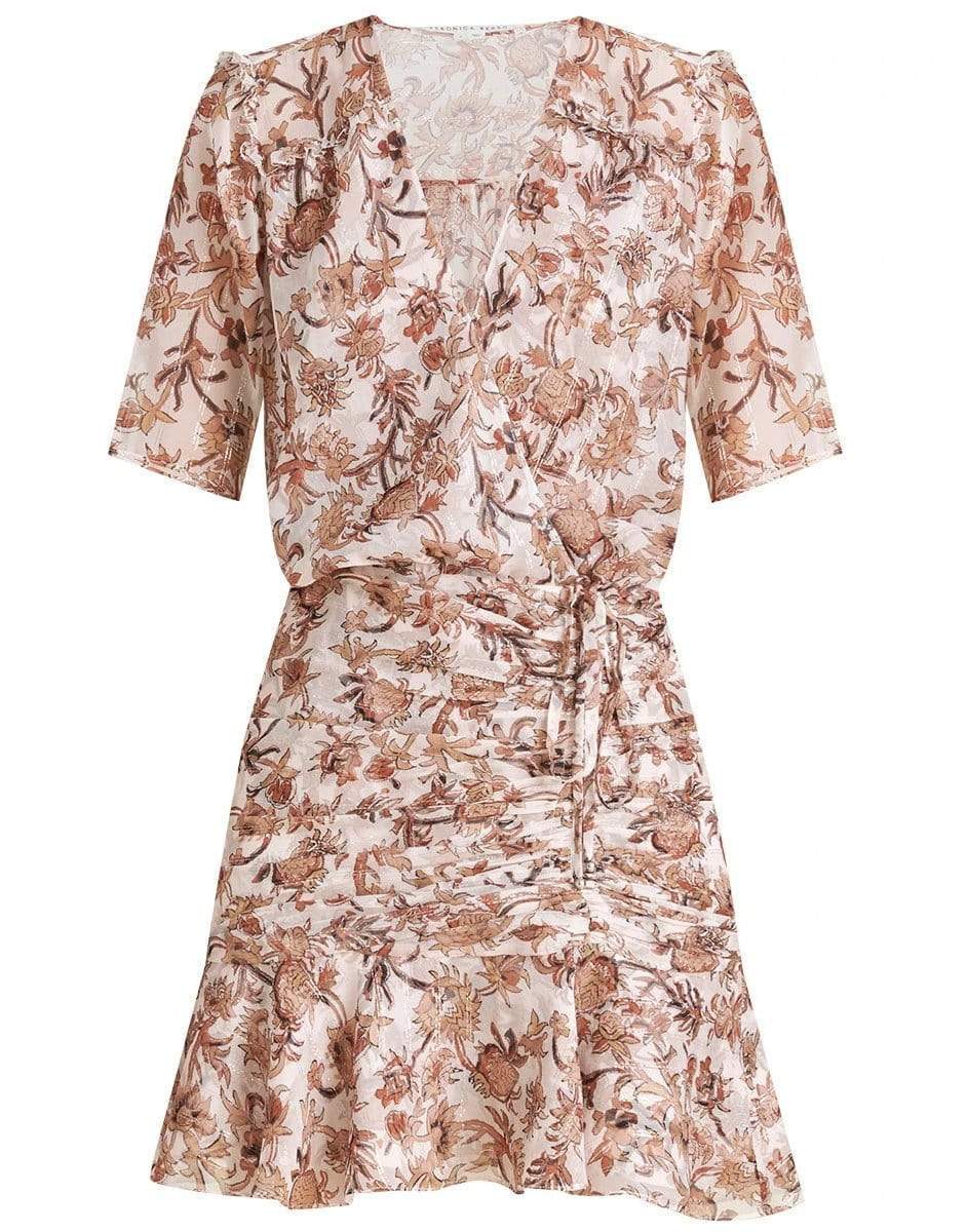 VERONICA BEARD-Dakota Floral-Print Minidress-