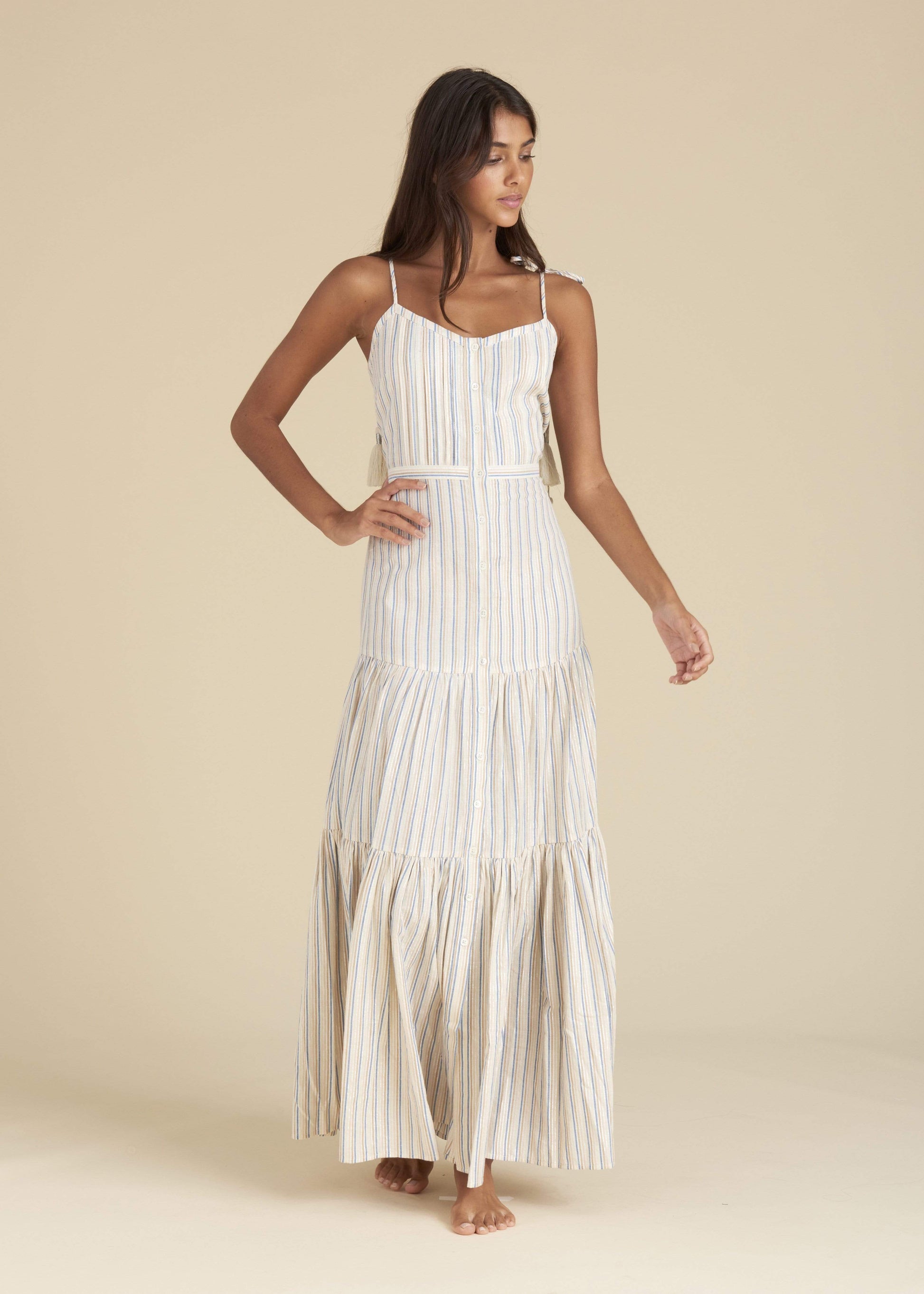 VERONICA BEARD-Windansea Cover-Up Dress-