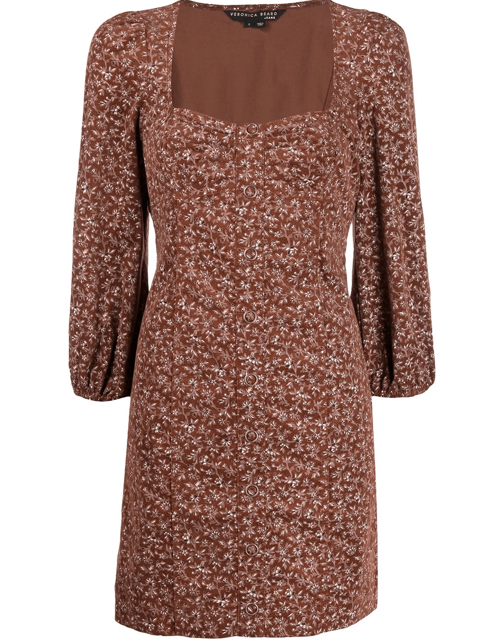 VERONICA BEARD-Ranja Floral Print Dress-