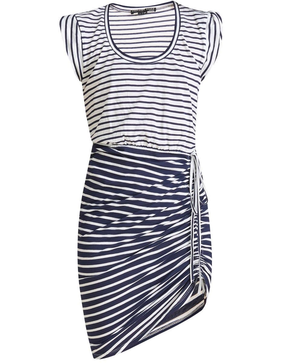 VERONICA BEARD-Tamri Striped Dress-