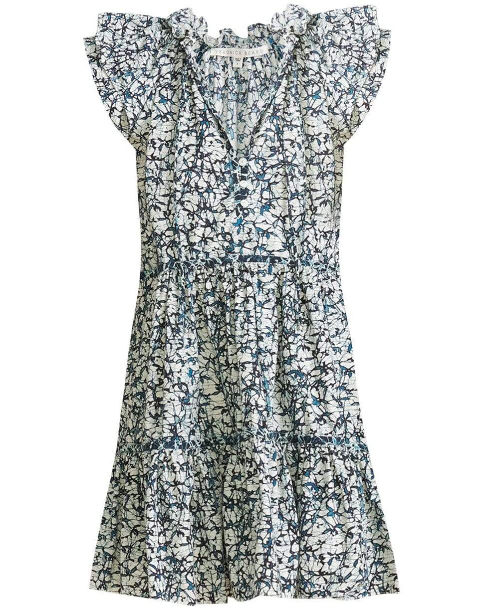VERONICA BEARD-Zee Batik-Print Dress-
