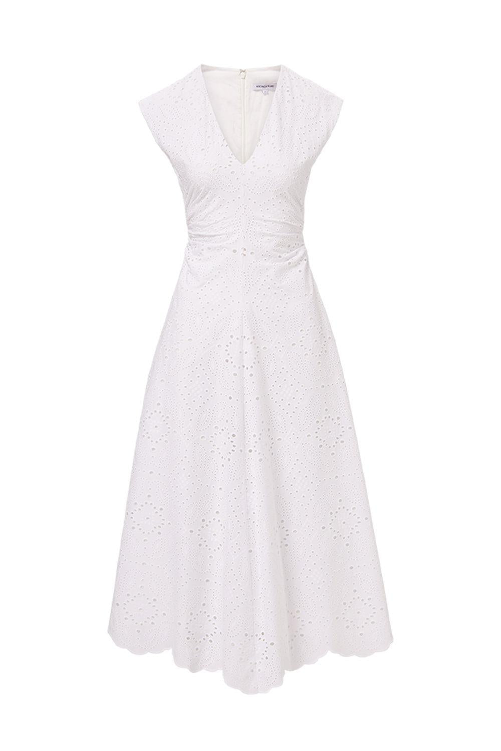Aven Dress-WHITE-2-CLOTHINGDRESSCASUAL-VERONICA BEARD