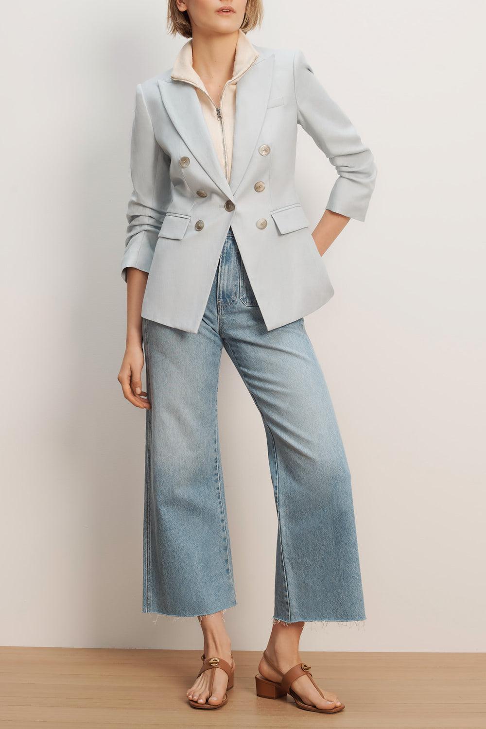 Tomi Dickey Jacket-BLUE-2-CLOTHINGJACKETBLAZERS-VERONICA BEARD