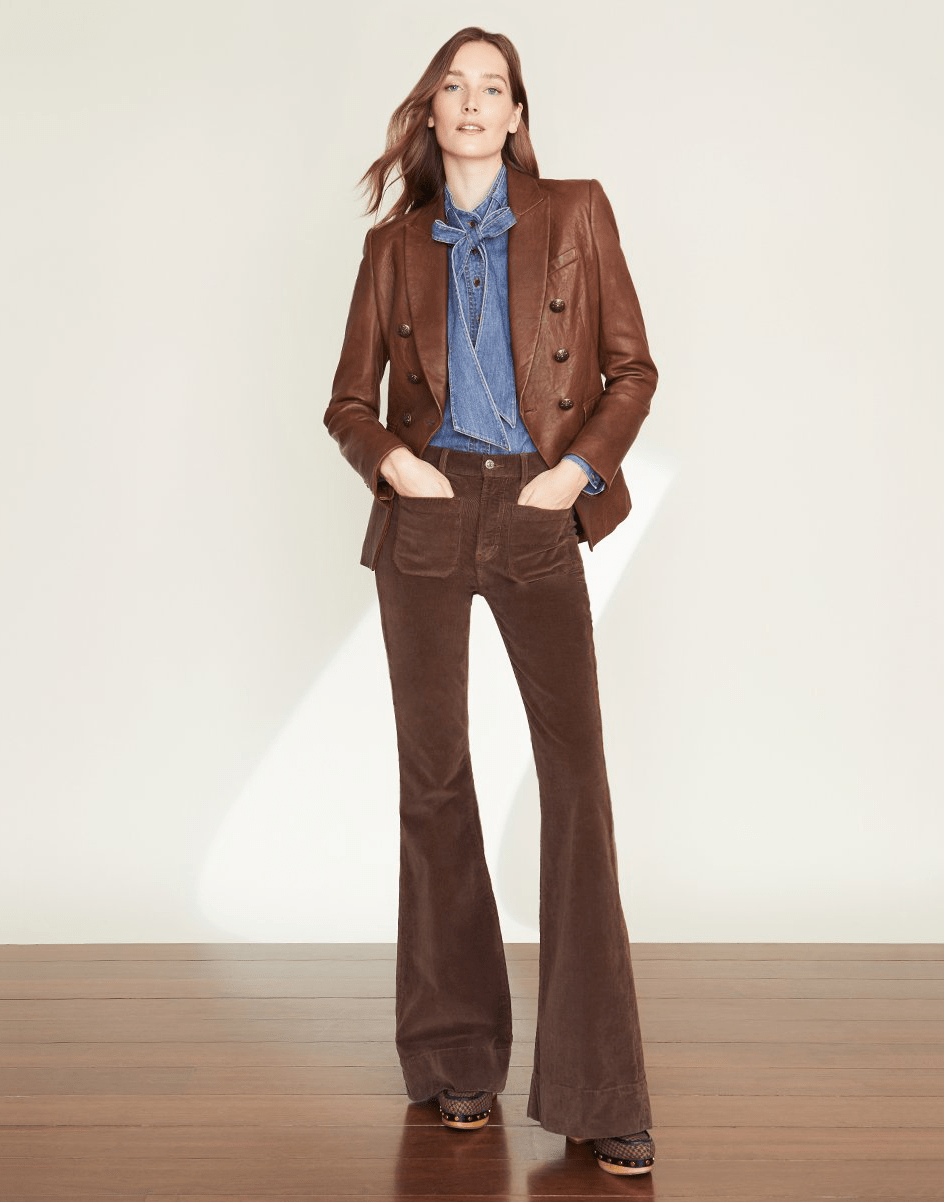 VERONICA BEARD-Miller Leather Dickey Jacket-