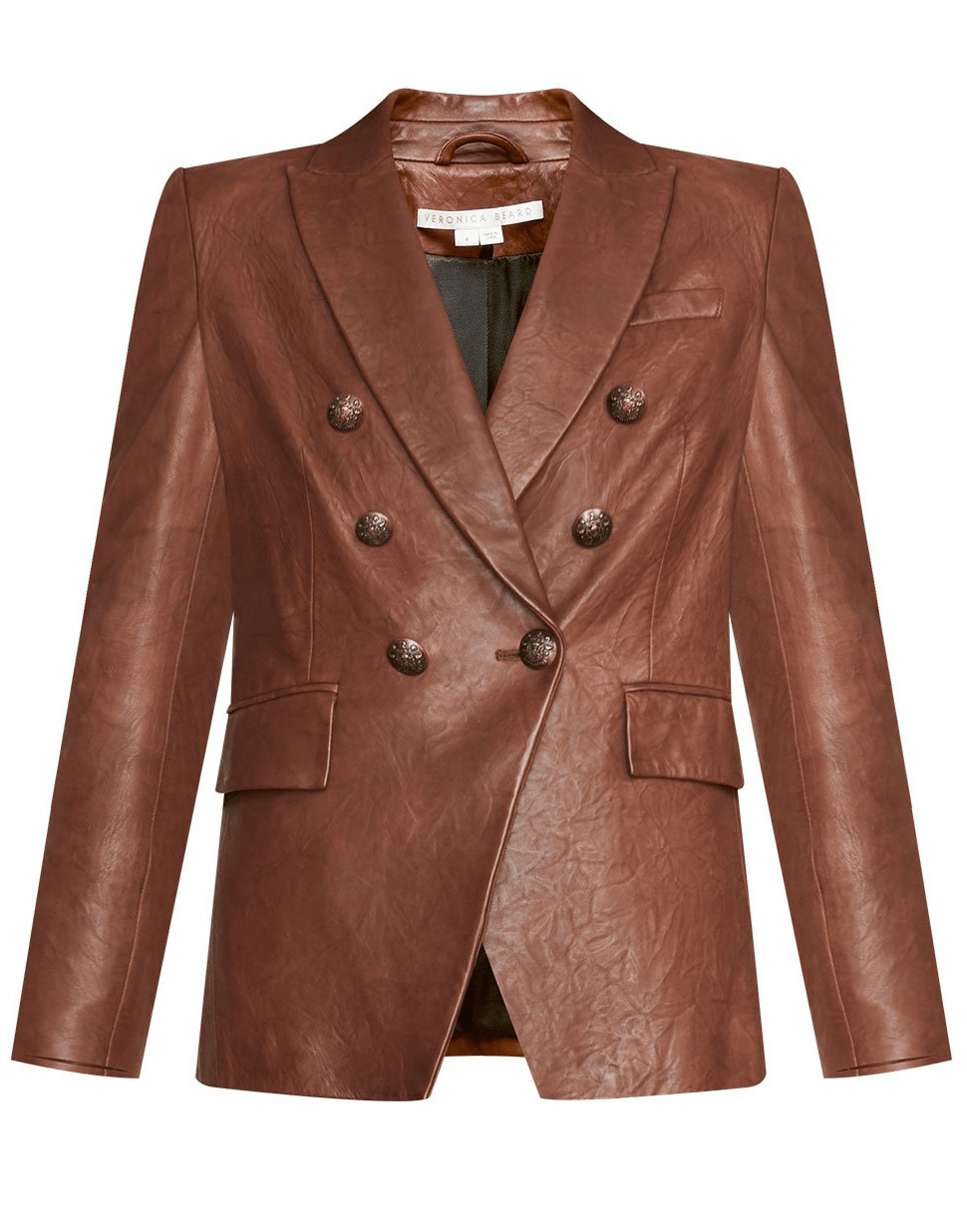 VERONICA BEARD-Miller Leather Dickey Jacket-