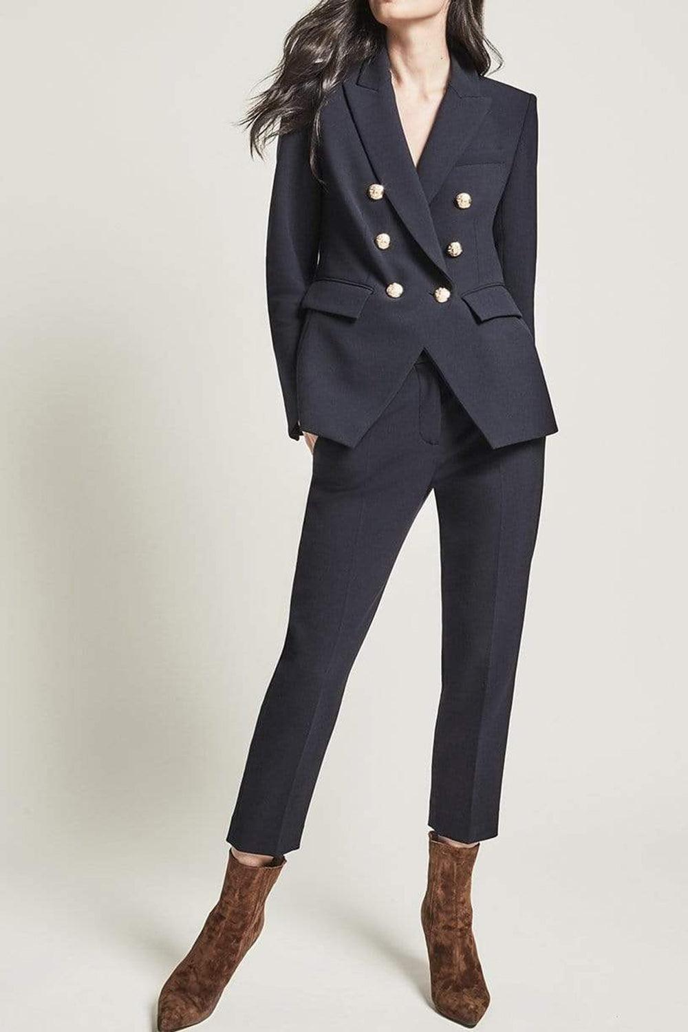 Miller Dickey Jacket-NAVY-00-CLOTHINGJACKETCASUAL-VERONICA BEARD